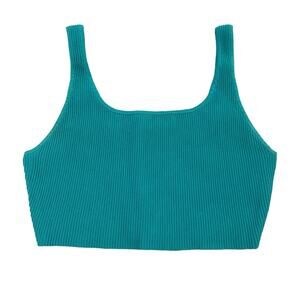 Babaton Sculpt Knit Top Squareneck Cropped Tank Women’s Size Large minimalist